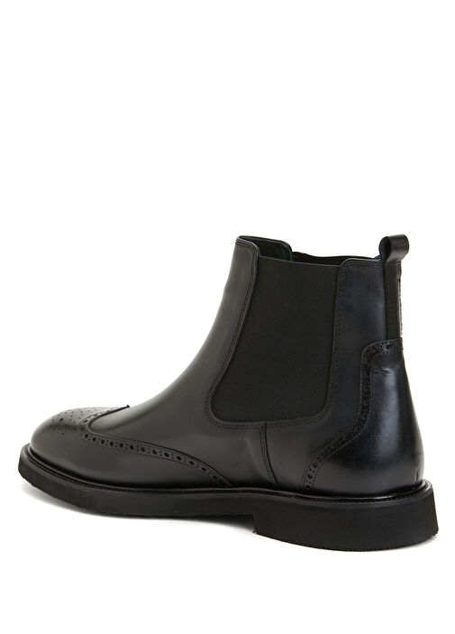 Divarese Divarese Siyah Erkek Deri Bot Beymen'de! Siyah - 4. görsel