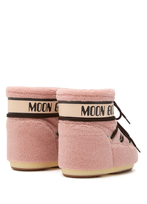 Moon Boot Moon Boot Icon Low Pembe Shearling Kadın Kar Botu Beymen'de! Pembe - 3. görsel