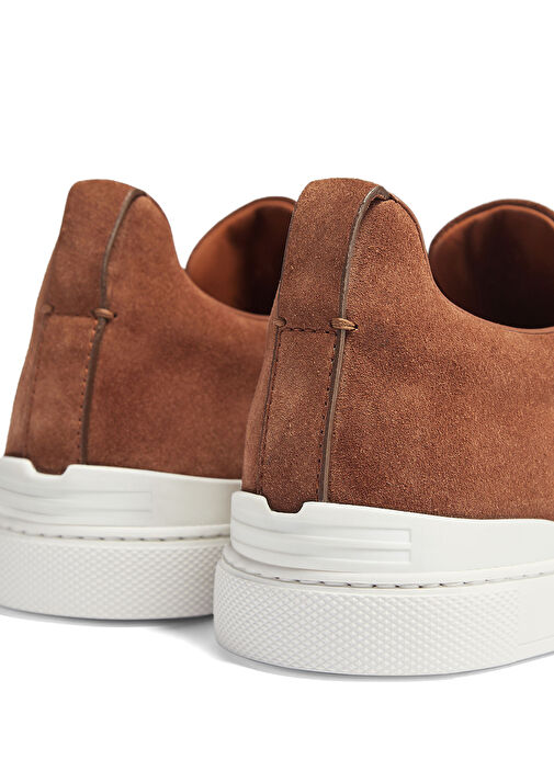 Taba Erkek Süet Sneaker - Görsel 4