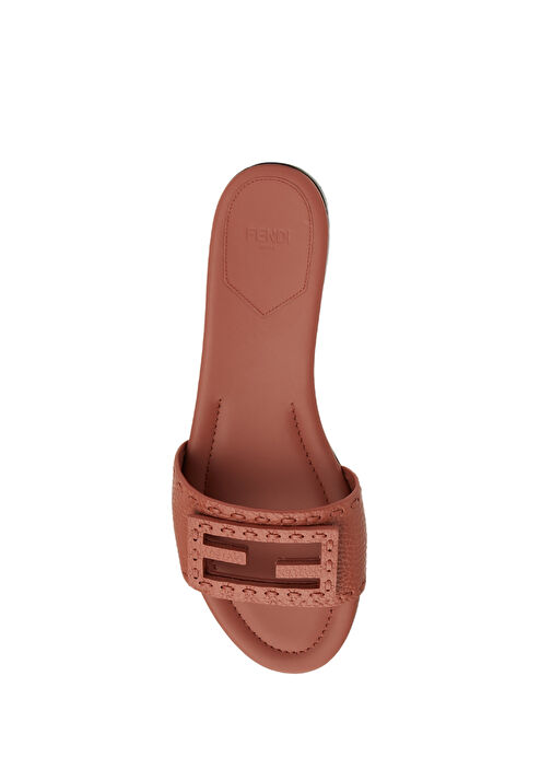 Kiremit Kadın Deri Terlik - Görsel 5