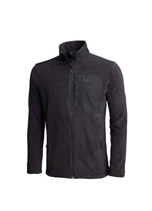 Helly Hansen EBONY Erkek Block Fullzip Ebony Polar Erkek Mont