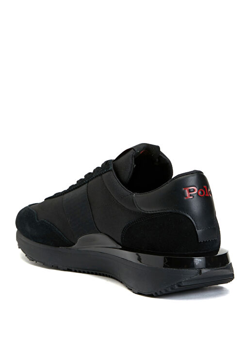 Siyah Erkek Deri Sneaker - Görsel 4