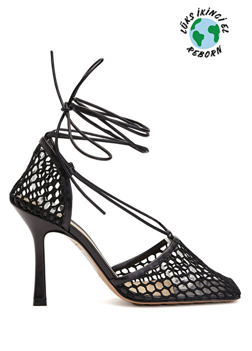 Beymen Reborn Siyah Beymen Reborn Bottega Veneta Topuklu Sandalet