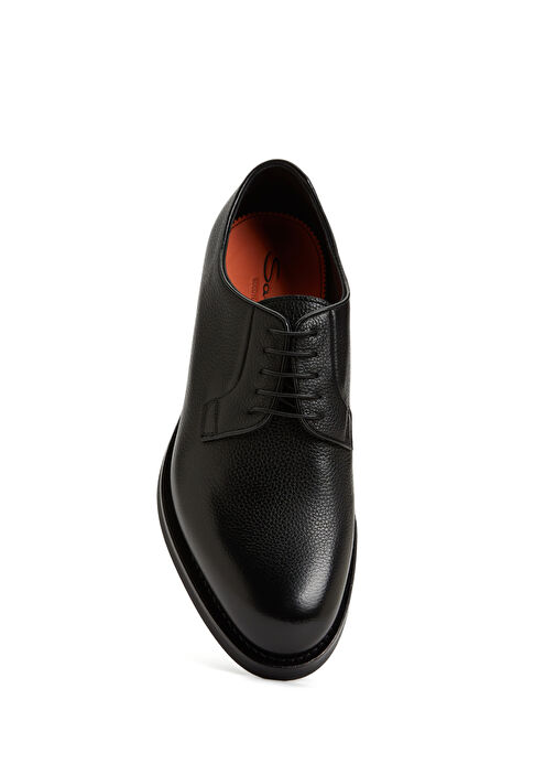 Siyah Erkek Deri Ayakkabı - Görsel 5