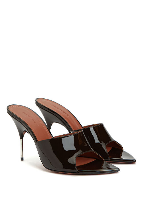 Bianca Kahverengi Kadın Deri Terlik - Görsel 3