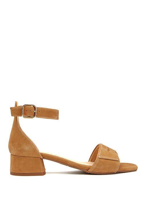 Camel Kadın Süet Sandalet - Görsel 2