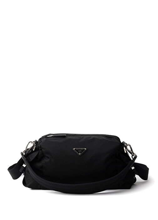 Black Prada Black Men Explore Black Re-Nylon and Leather Men's