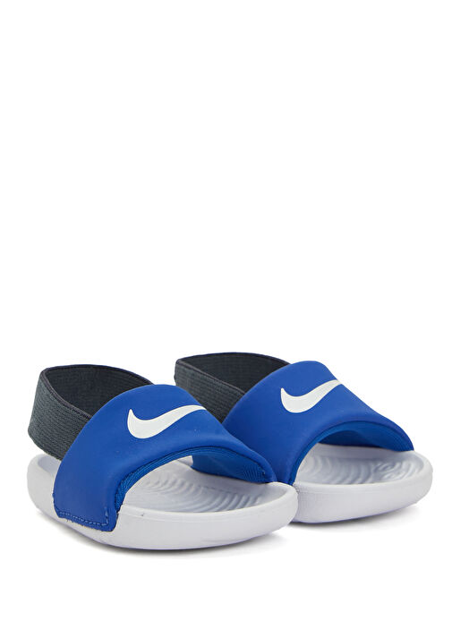 Kawa Mavi Erkek Çocuk Deri Sandalet - Görsel 3