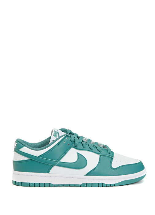 Nike - Dunk Low Next Nature Beyaz Yeşil Erkek Sneaker - Çok Renkli