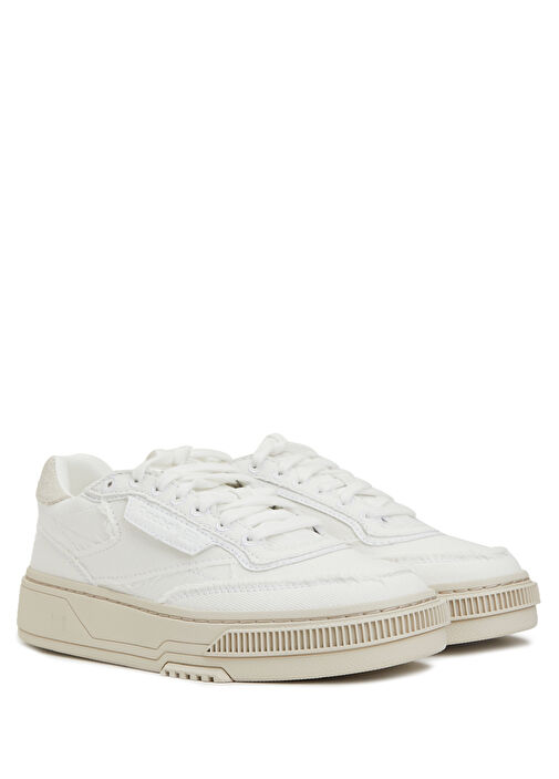 Camel Logolu Kadın Sneaker - Görsel 3