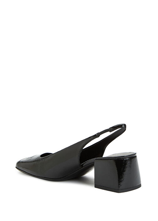 Heritage Siyah Topuklu Ayakkabı - Görsel 4
