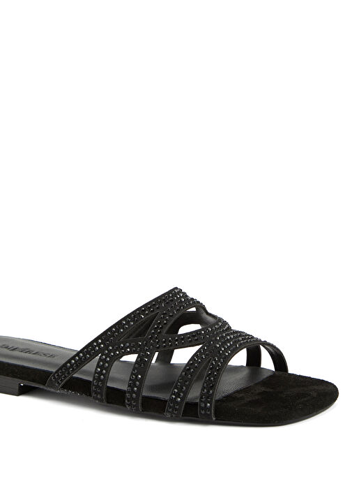 Siyah Kadın Terlik - Görsel 7