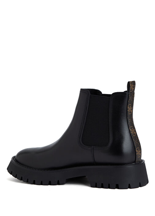 Gomez Siyah Erkek Deri Bot - Görsel 4