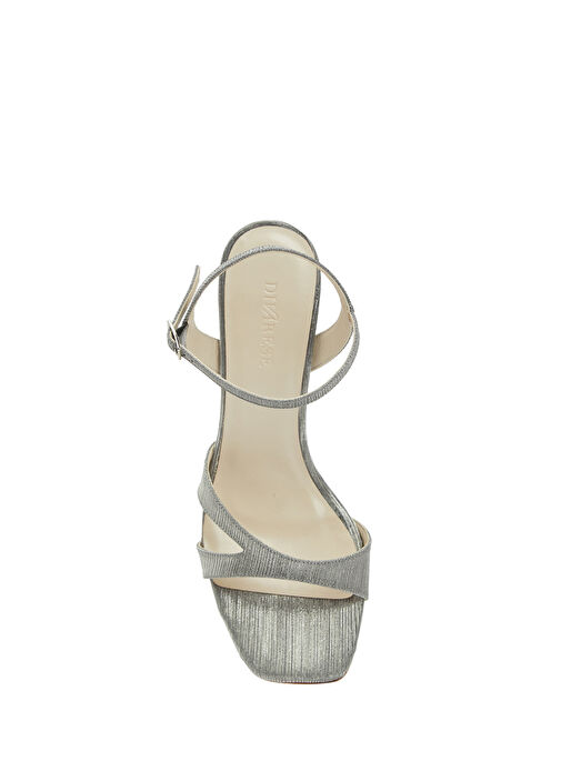 Gümüş Kadın Sandalet - Görsel 5