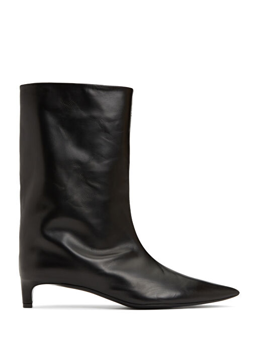Siyah Kadın Deri Bot - Görsel 2