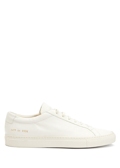 Common Projects Common Projects Beyaz Erkek Deri Sneaker Beymen'de! Beyaz - 2. görsel