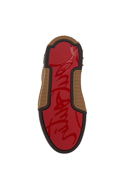 Astroloubi Kahverengi Erkek Deri Sneaker - Görsel 6