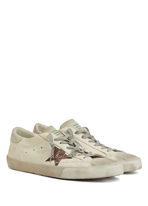 Super Star Beyaz Erkek Deri Sneaker - Görsel 7