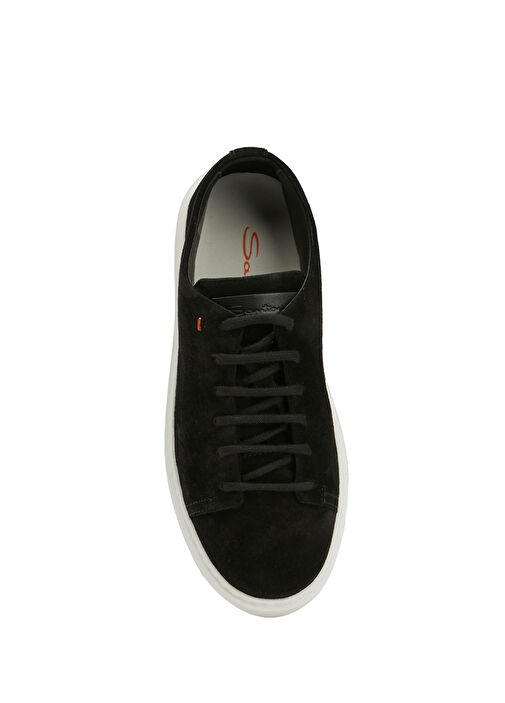 Siyah Erkek Süet Sneaker - Görsel 5