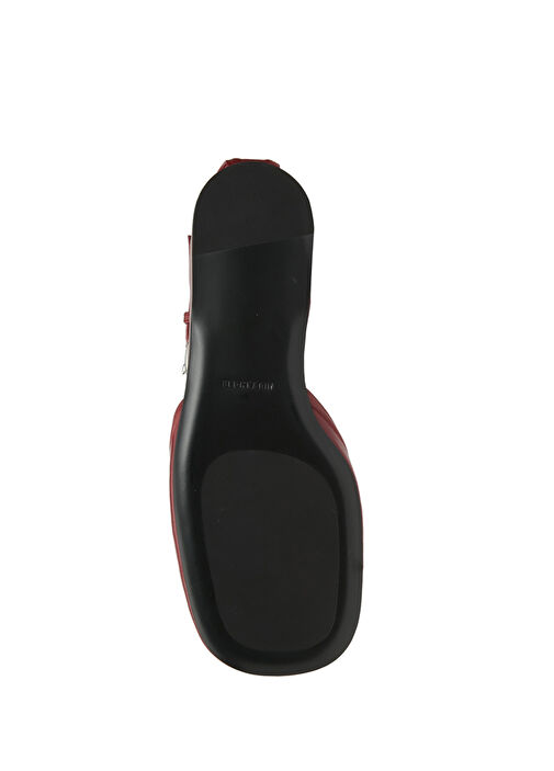 Bordo Deri Babet - Görsel 6