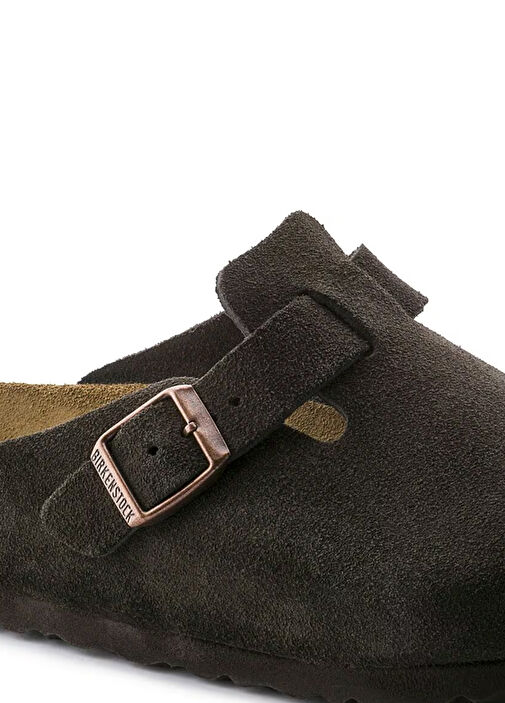 Boston SFB VL Koyu Kahverengi Erkek Süet Terlik - Görsel 7