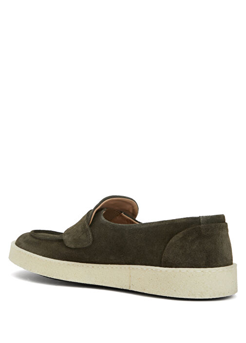Haki Erkek Süet Loafer - Görsel 4