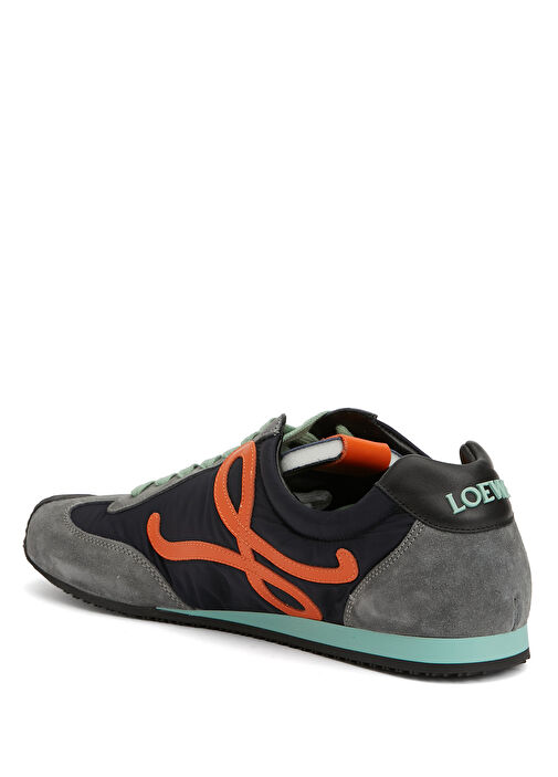 Flow Runner Çok Renkli Erkek Deri Sneaker - Görsel 4