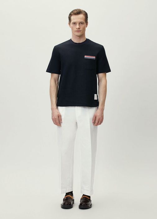 Thom Browne Lacivert Erkek Lacivert T-shirt 1969498 | Beymen