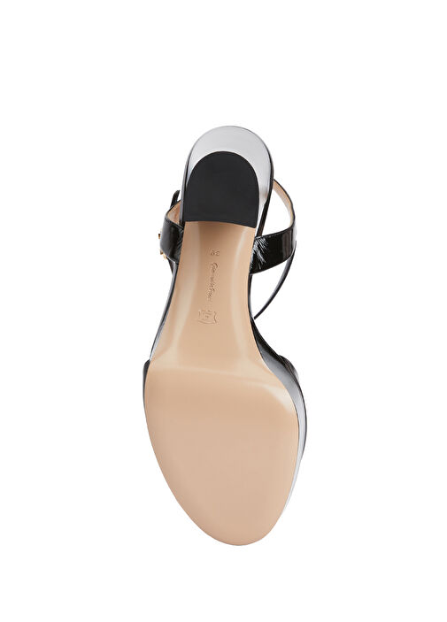 Marlena Siyah Kadın Deri Sandalet - Görsel 6