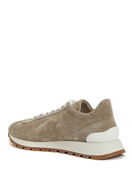 Vizon Kadın Deri Sneaker - Görsel 4