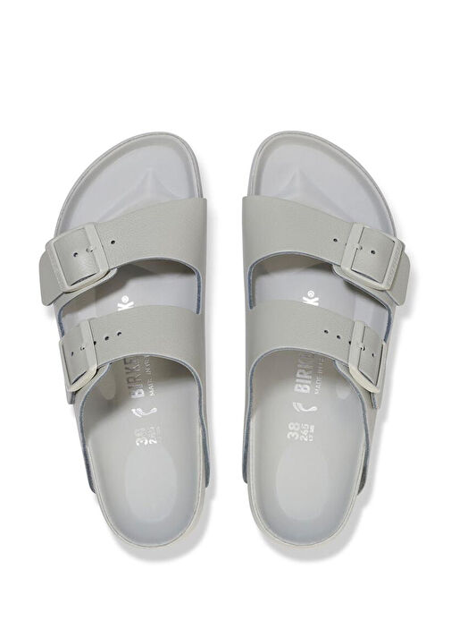 Arizona Gri Kadın Deri Terlik - Görsel 5