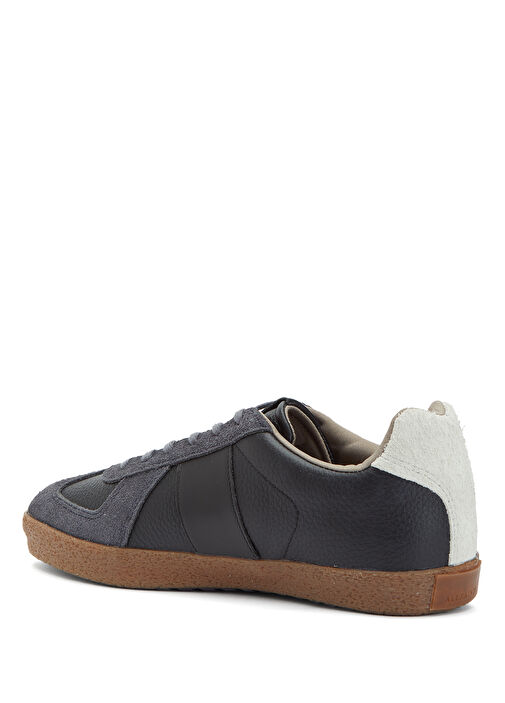 Jaimee Antrasit Erkek Deri Sneaker - Görsel 4