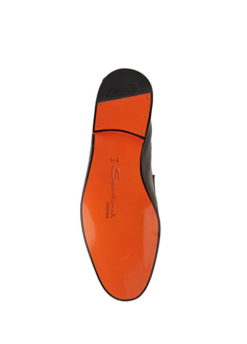 Carlos Koyu Kahverengi Erkek Deri Loafer - Görsel 5