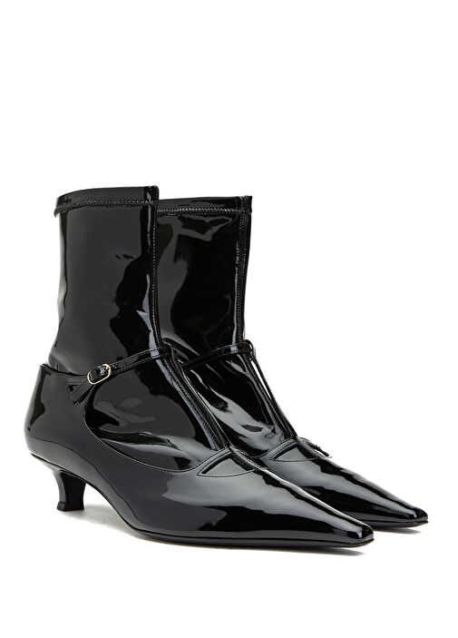 Cyd Siyah Topuklu Rugan Bot - Görsel 3