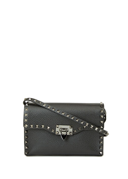 VALENTINO GARAVANI ショルダーバッグ ROCKSTUD Valentino Garavani ロックスタッズ レザーショルダーバッグ