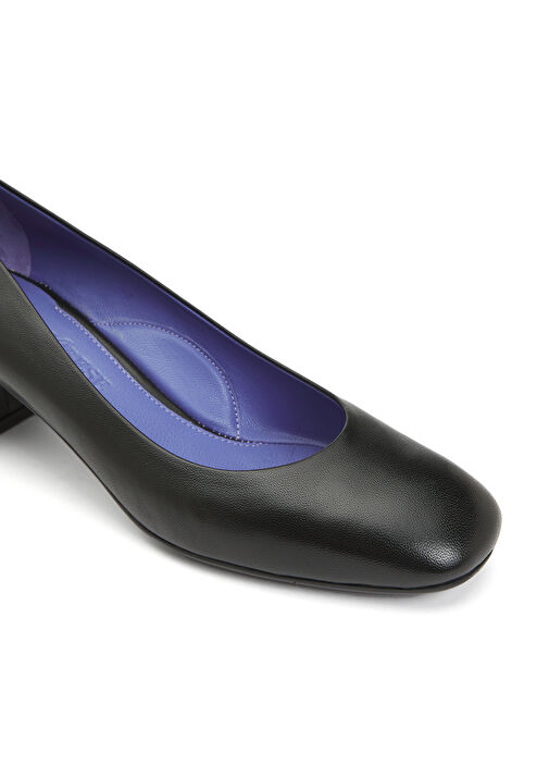 Siyah Topuklu Ayakkabı - Görsel 7