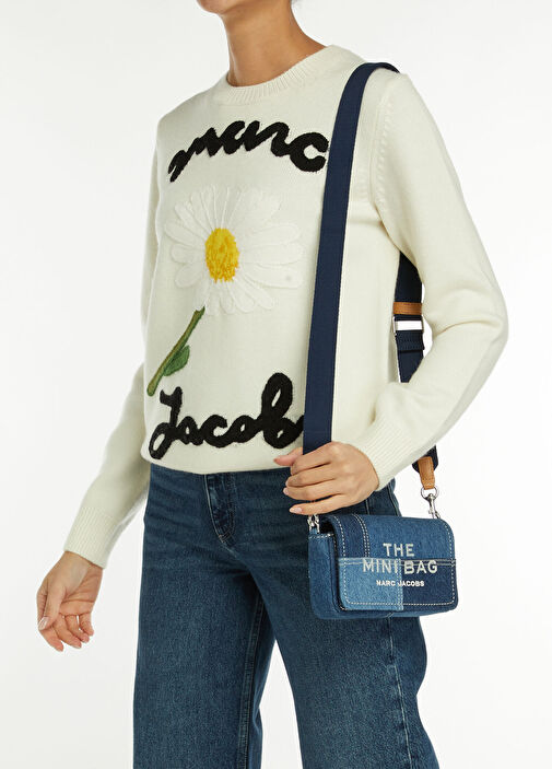 Marc Jacobs - Mavi Kadın Denim Çanta - Mavi