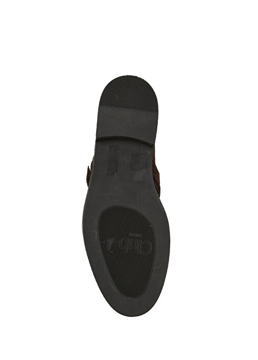 Kahverengi Tokalı Kadın Süet Ayakkabı - Görsel 6