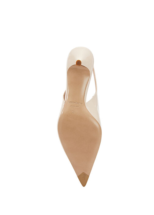 Sara Pudra Deri Topuklu Ayakkabı - Görsel 6