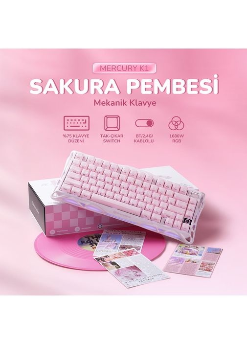 PC周辺機器 Gravastar Mercury K1 ピンク