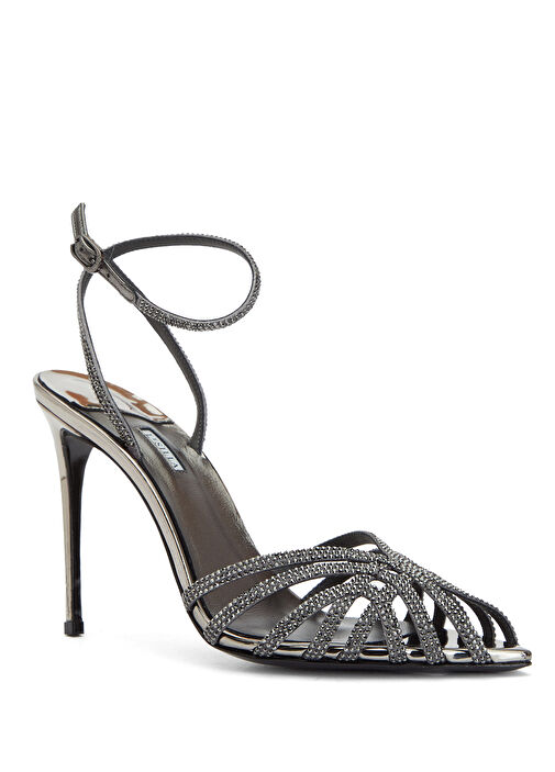 Le Silla Le Silla Embrace Gümüş Kadın Deri Sandalet Sandalet & Terlik | Beymen Gümüş - 3. görsel