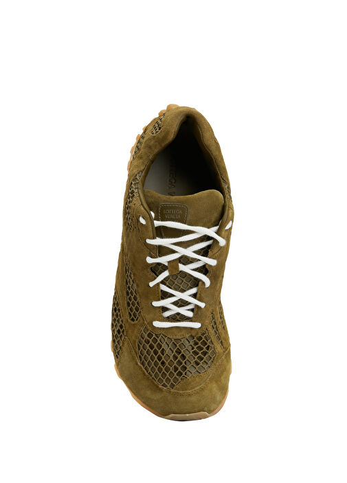 Orbit Haki Erkek Deri Sneaker - Görsel 10