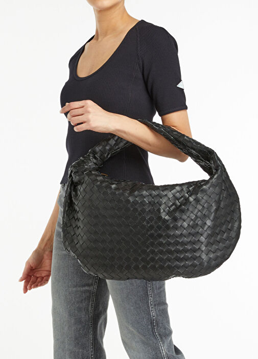 Bottega Veneta - Jodie Black Women's Leather Bag