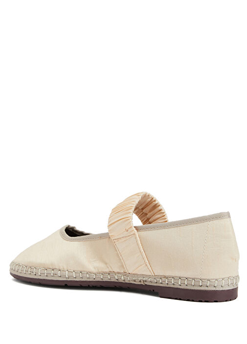 Mafalda Bej Kadın Babet - Görsel 4