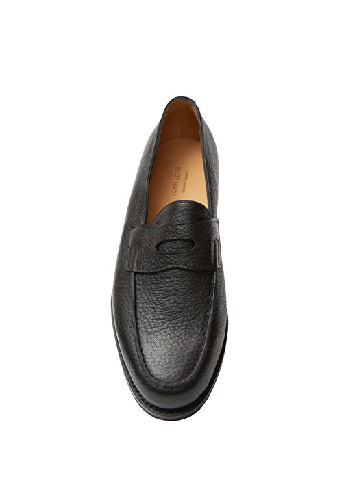 Lopez Siyah Erkek Deri Loafer - Görsel 5