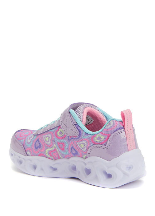 Heart Lights Çok Renkli Kız Çocuk Sneaker - Görsel 4