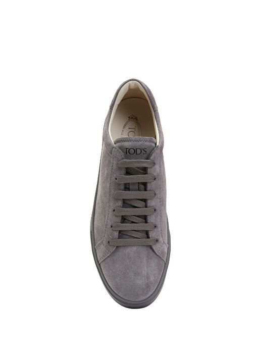 Gri Erkek Süet Sneaker - Görsel 5