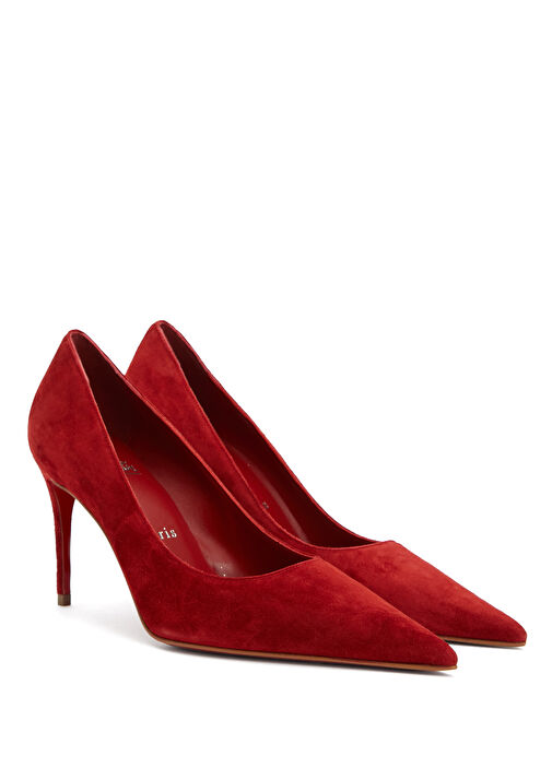 Kate Kırmızı Deri Stiletto - Görsel 3