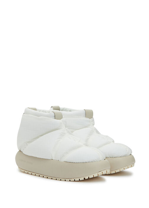 Piper Beyaz Kapitoneli Puffer Kar Botu - Görsel 3