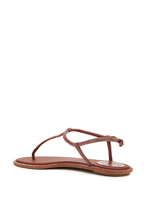 Diana Kırmızı Taşlı Kadın Sandalet - Görsel 4